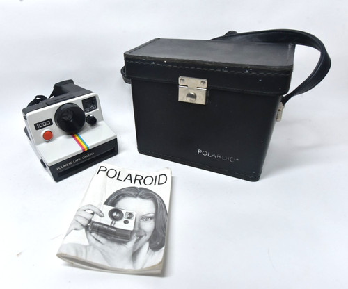 Vintage polaroid land camera - vintage,