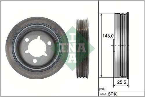 Ina 544 0145 belt - ina, pulley