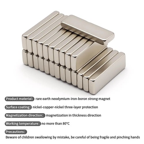 Strong magnet 30x10x4mm - strong,