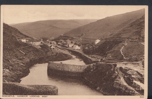 Cornwall postcard boscastle - cornwall,