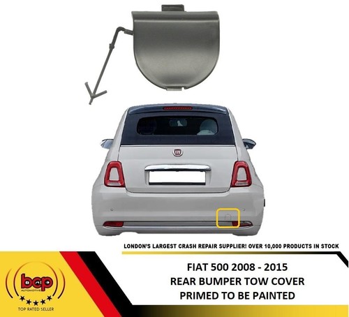 Fiat 500 2007 2015 rear - fiat,