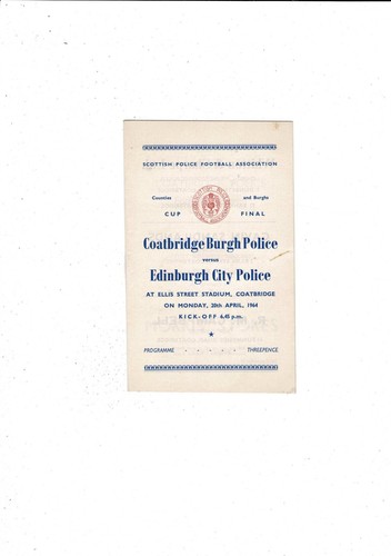 1964 coatbridge police - 1964,