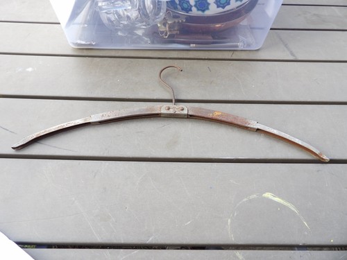 Vintage fold metal coat - metal,