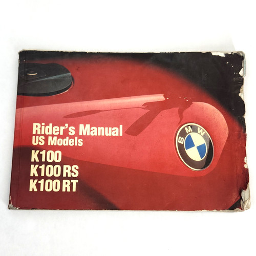 Bmw owners riders manual - bmw,
