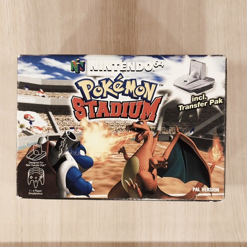 N64 pokemon stadium game - pokemon,