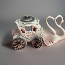 Vintage capodimonte swan - ,