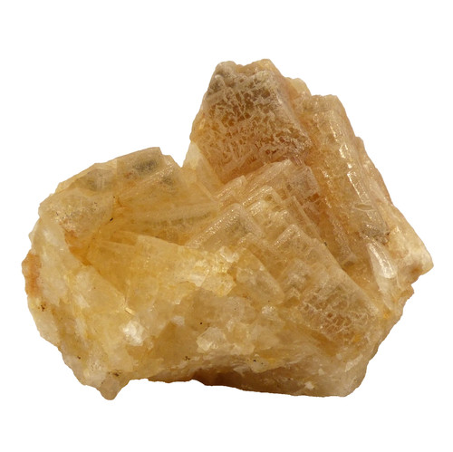 Yellow fluorite cluster - fluorite,