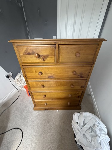 Pine chest drawers drawer - of,
