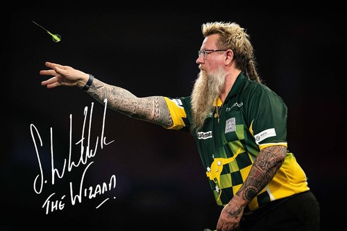 Simon whitlock signed printed - whitlock,