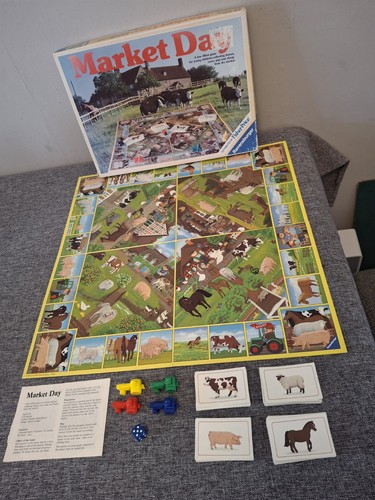 Vintage market day - vintage, board