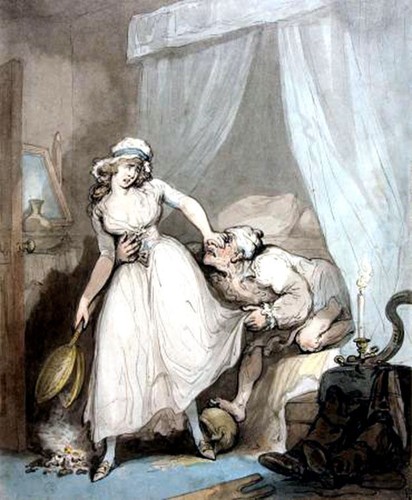 Thomas rowlandson the virtuous - thomas,