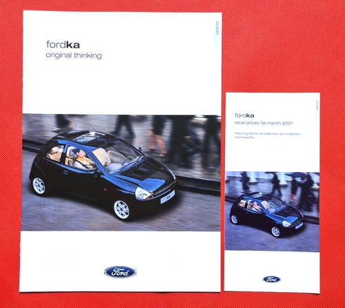 2001 ford sales - ka,