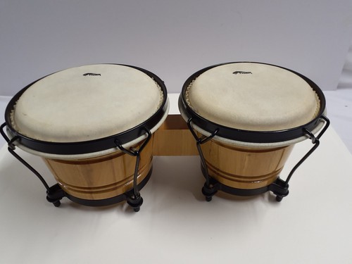 Bongo drums tiger brand - brand, wooden