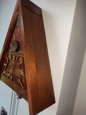 Vintage soviet cuckoo - vintage, clock