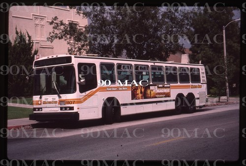 Lacmta neoplan bus 1107 - lacmta., #1107
