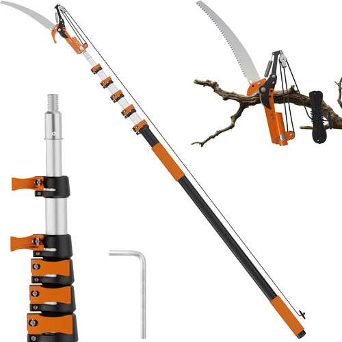 26ft reach manual pole saw - 26ft,