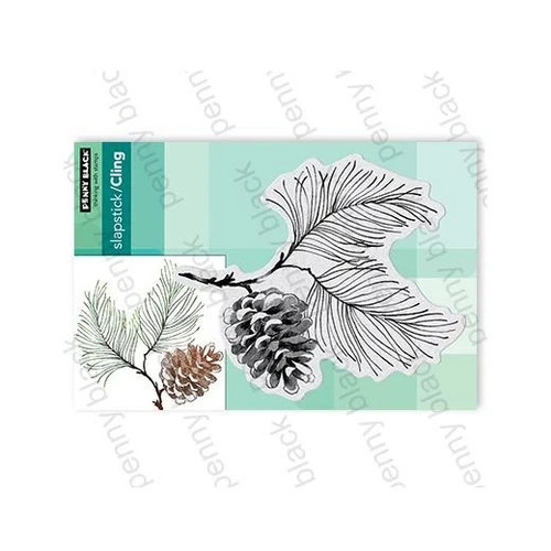 Penny black cling rubber - penny,