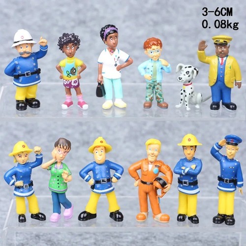 12pcs set fun fireman sam - fun,