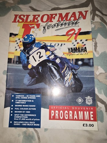 Isle man programme 1991 - isle,