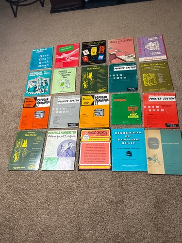 Vintage organ piano sheet - vintage,