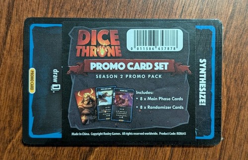 Dice throne season two s2 - throne:,