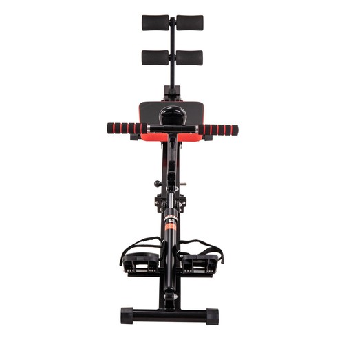 Rowing machine with - , triceps