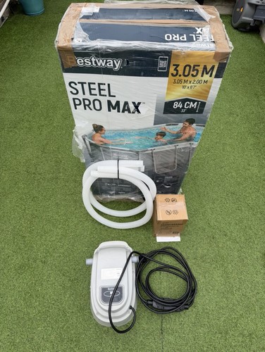 Bestway steel pro max round - steel,