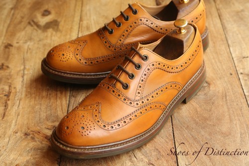 Loake 1880 edward tan leather - tan,