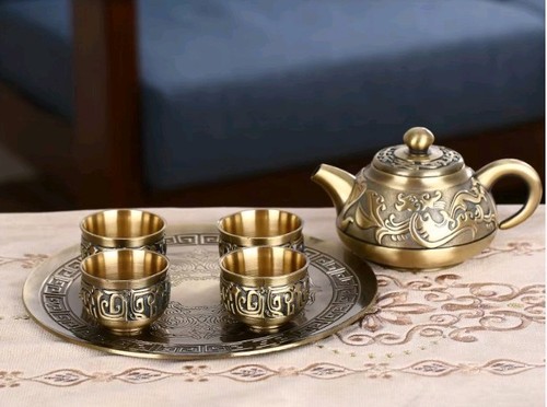 Vintage arabic calligraphy - calligraphy, tea