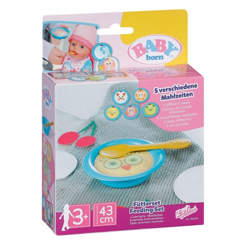 Baby born doll feeding - baby,