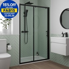 1200mm sliding shower - 1200mm,