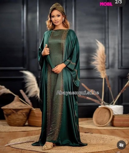 Kaftan dress silk - kaftan,