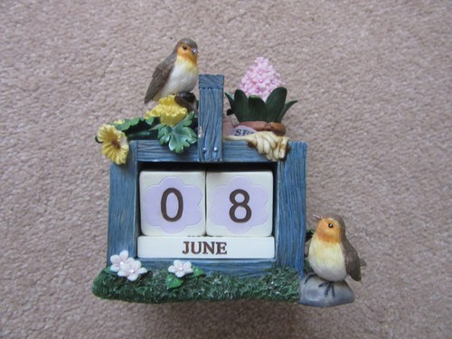 Perpetual calendar block