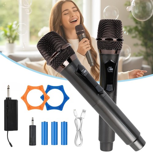 Wireless microphone dual - wireless,