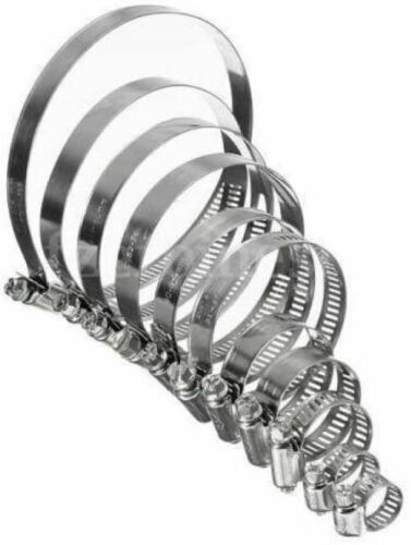 Hose clamps 44mm - 21-44mm, zinc