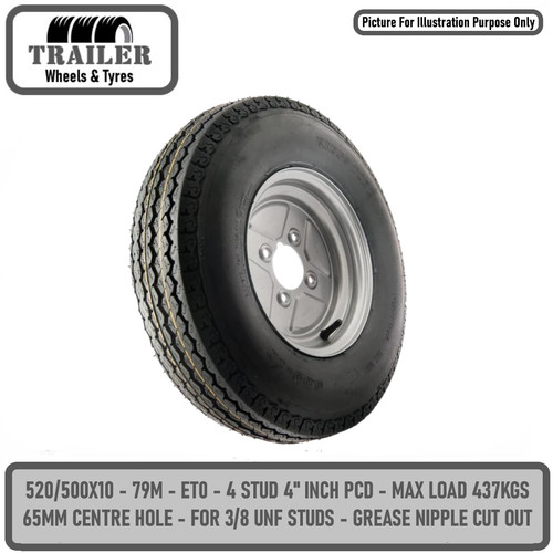 Trailer wheel rim and - wheel,