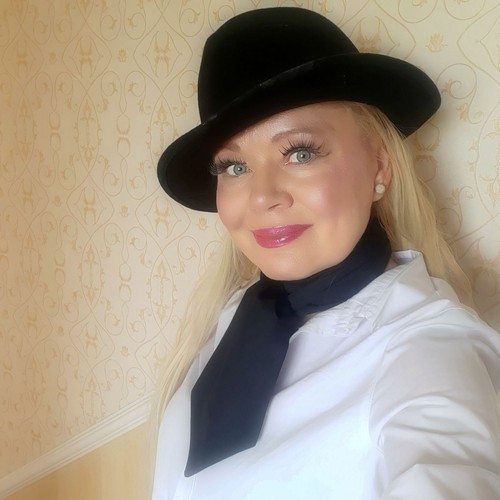 Black cotton cravat - cotton,