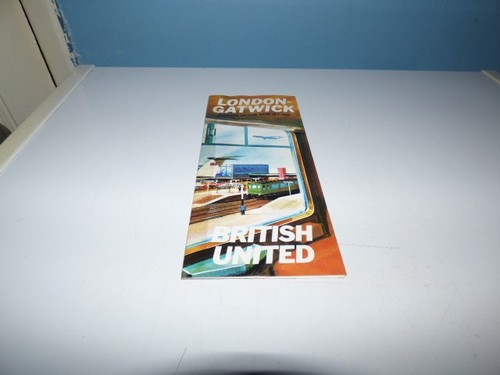 Vintage british united airways - british,