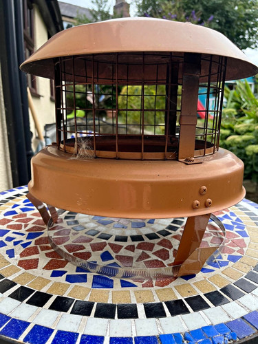 Terrecotta metal chimney - chimney, cowl