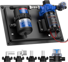 Water pump and - pump, accumulator