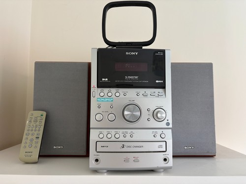 Sony stereo music system - , now