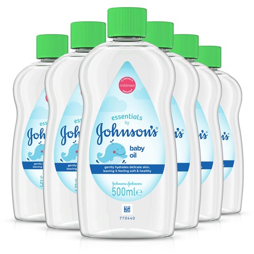 Johnsons baby oil - johnsons, with