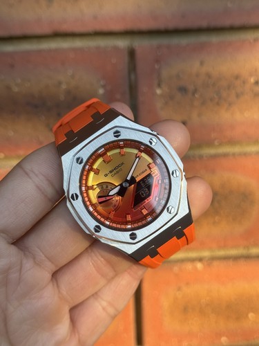 Casio shock 2100 custom - casio, g-shock