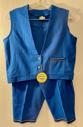Milliken vtg women - women's, blue