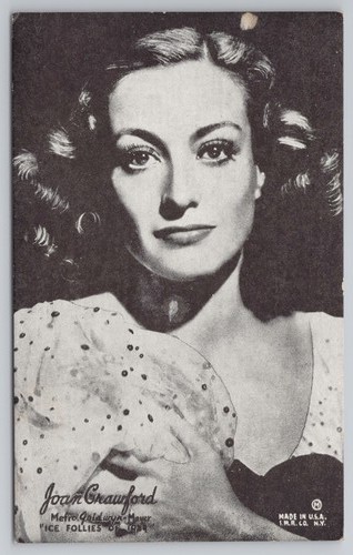 Joan crawford mutoscope - crawford, arcade