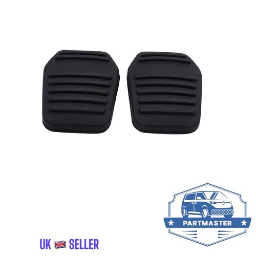 Clutch brake pedal pad - 2x,
