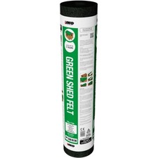 Iko shed felt green 10m - felt, x