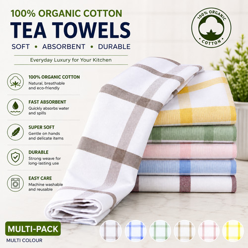 Pack tea towels 100 - of,