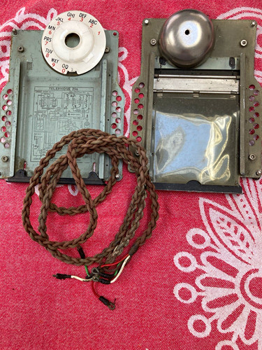 1950s telephone parts - 1950s, rotary