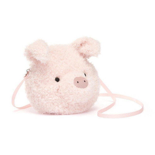 Jellycat little pig plush bag - plush,